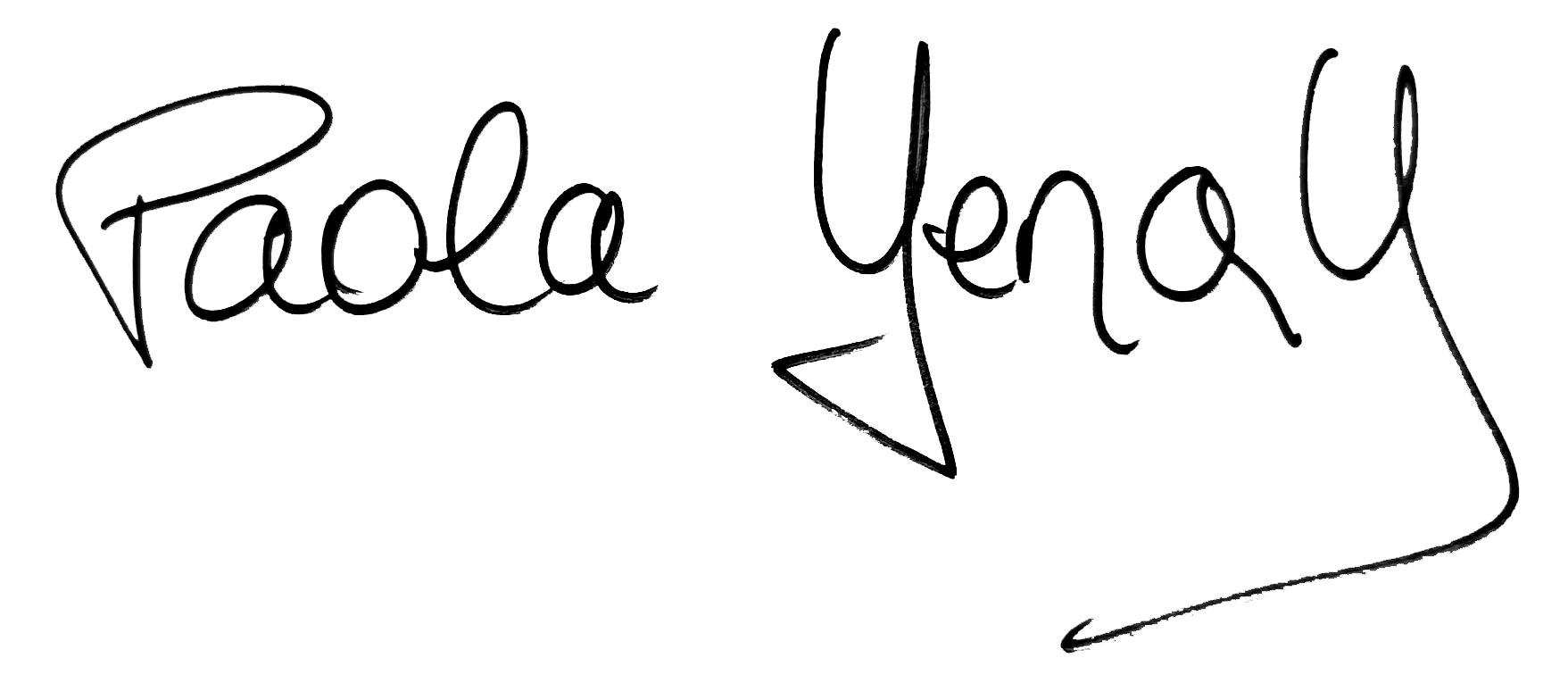 Logo firma Paola Yenay