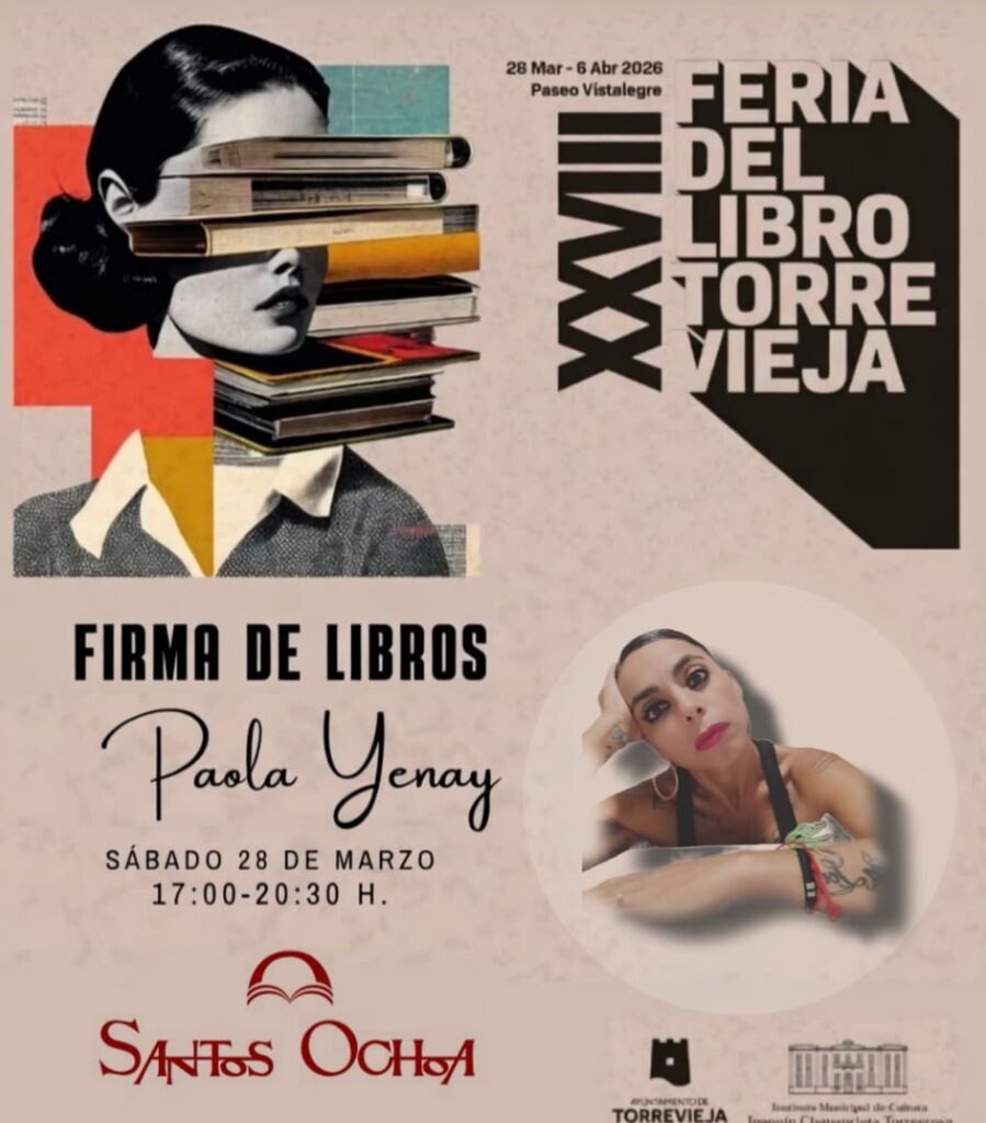 Este finde de marzo tenemos firmas en librerías y en la Feria del libro de Torrevieja